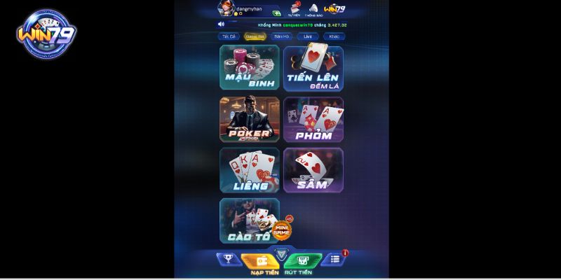 Tổng quan về game bài Win79 dành cho người mới 