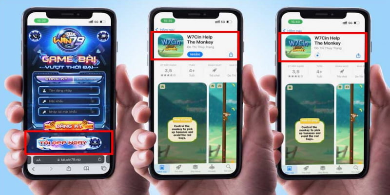 Hướng dẫn tải app Win79 trên Ios và Android cụ thể
